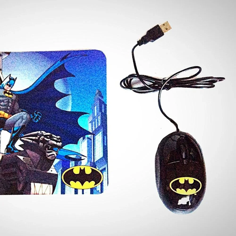 DC Comics Batman Optical Mouse & Mouse Pad Kit.